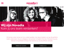 Tablet Screenshot of novadia.nl